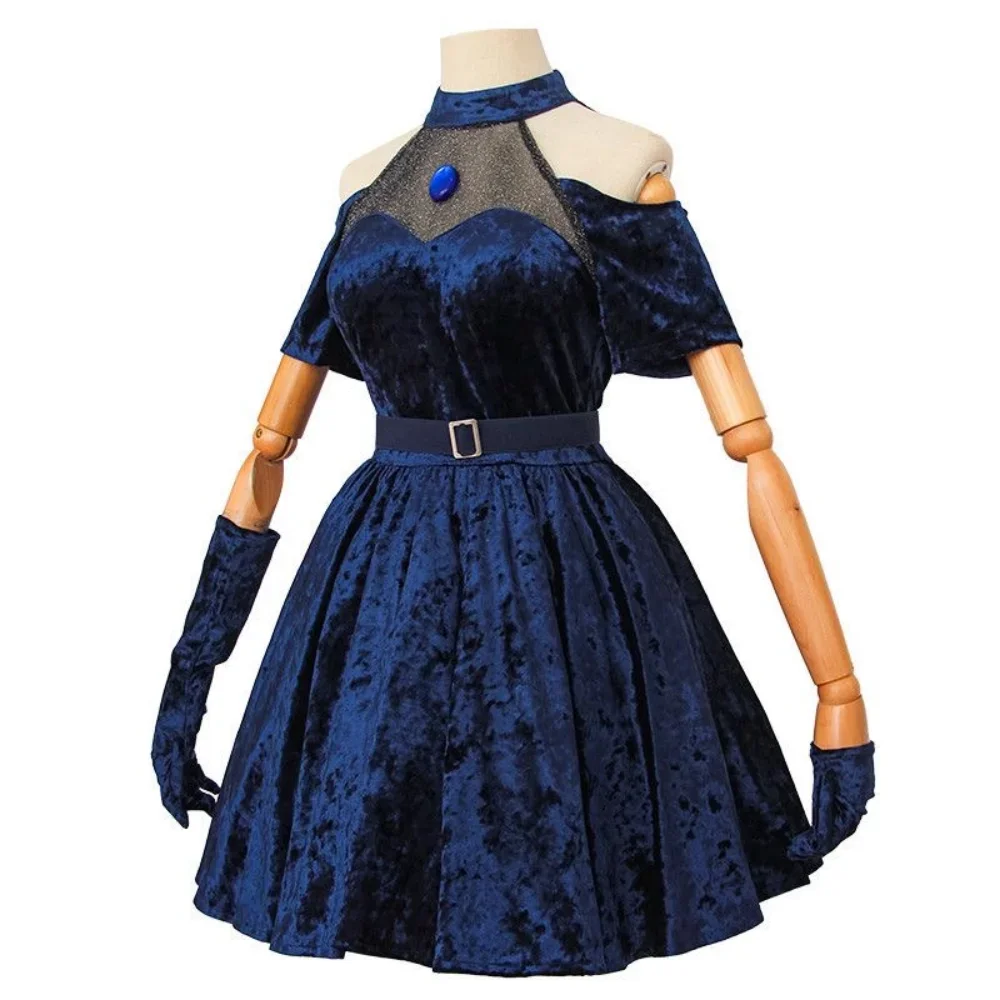2026  Mizi Cosplay Costume Ani - đánh giá và giá Anime Cosplay Blue Hair