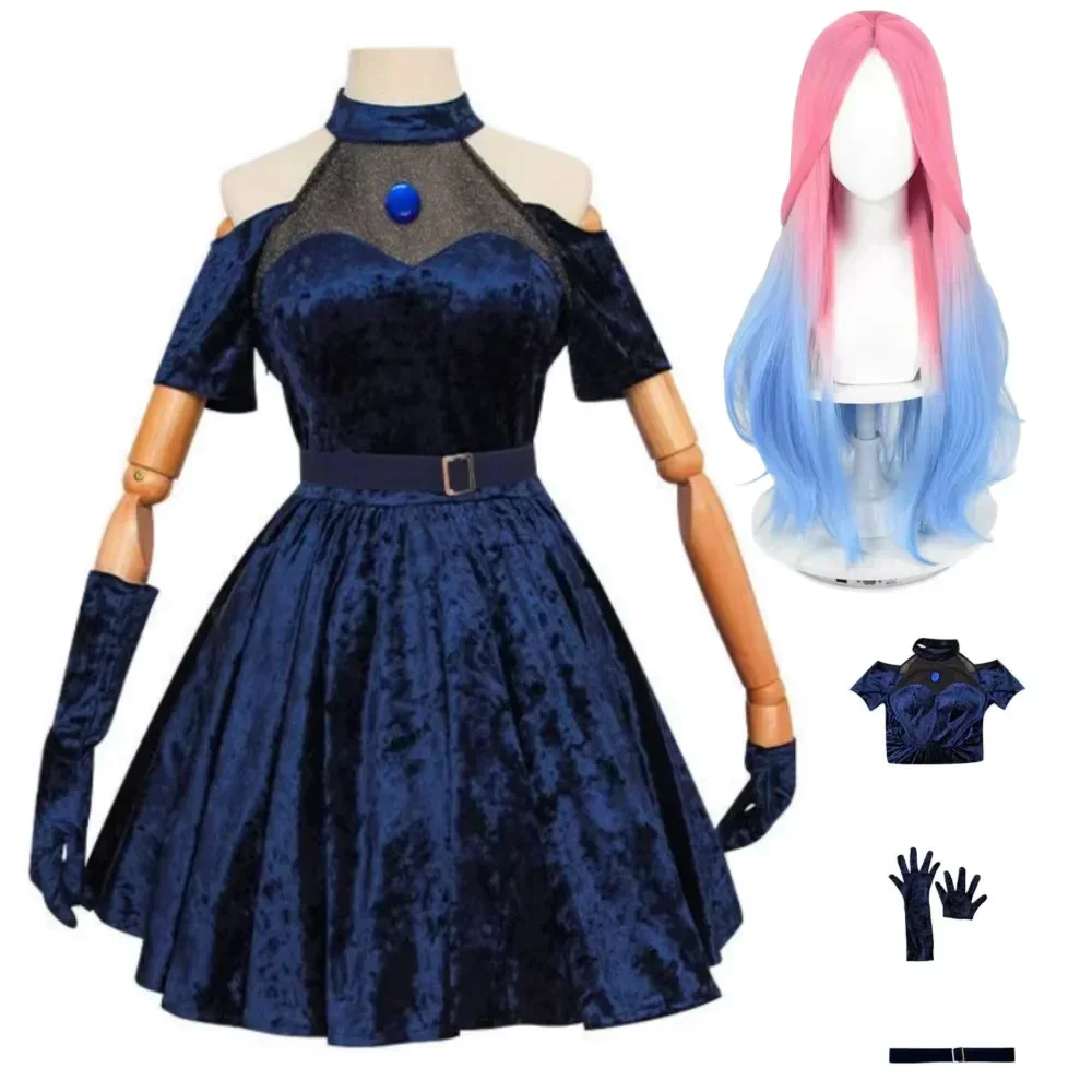 Mizi Cosplay Costume Anime Ali - đánh giá và giá Anime Cosplay Blue Hair