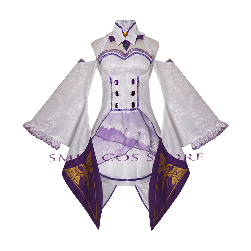 Emilia Cosplay Anime Re Zero K - đánh giá và giá Anime Cosplay Ladies