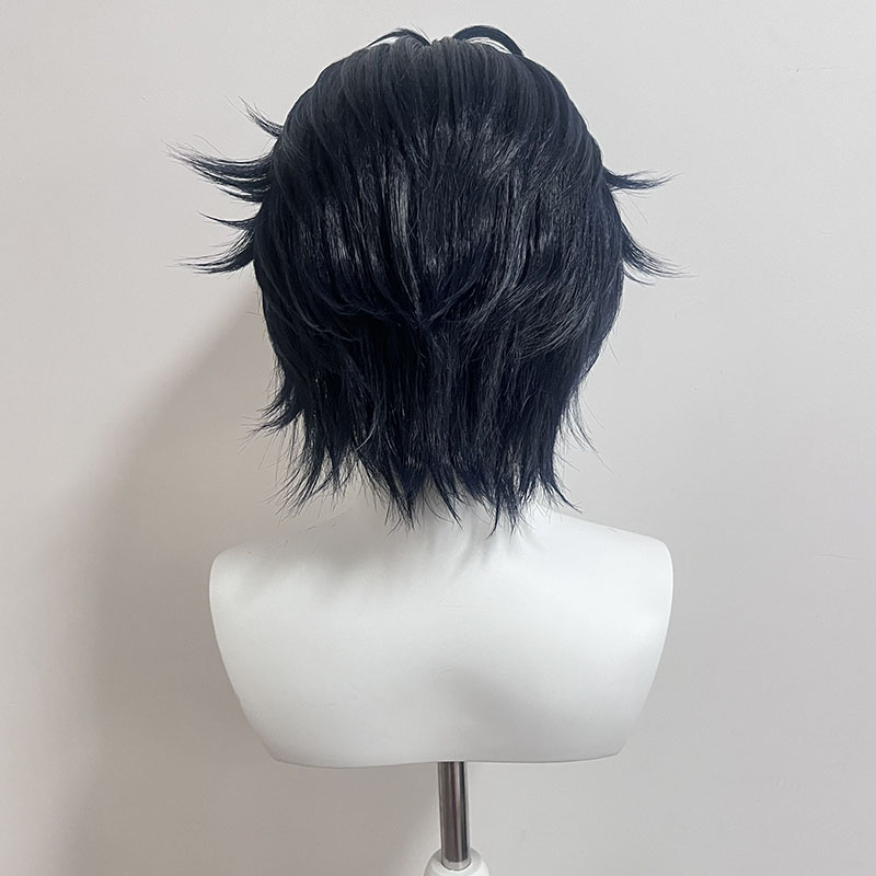 [Styled Wig]Asaba Harumasa Cos - đánh giá và giá Anime Cosplay Blue Hair