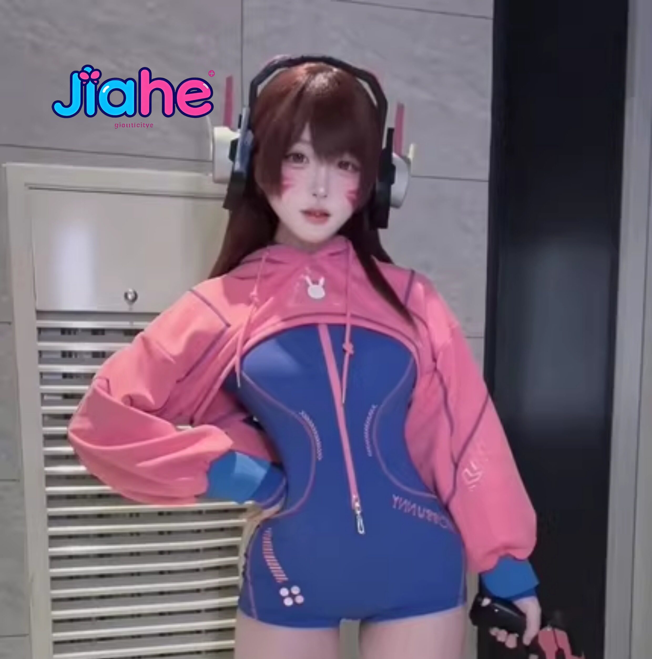 In stock D.Va Overwatch Cospla - đánh giá và giá Anime Cosplay Jumpsuit