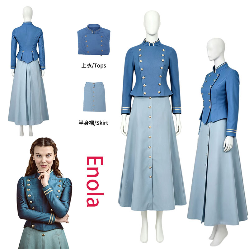 WHH Movie Enola Cosplay Costum - đánh giá và giá Anime Cosplay Ladies