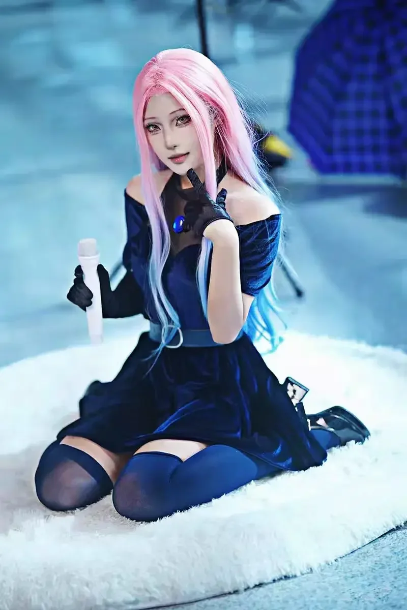 2026 Mizi Cosplay Costume Anim - đánh giá và giá Anime Cosplay Blue Hair